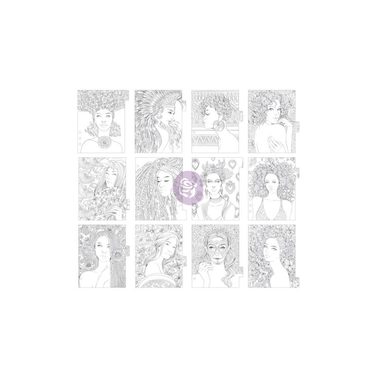 Prima Marketing Inc My Prima Planner Embelishments - Prima Princesses Dividers 655350592790